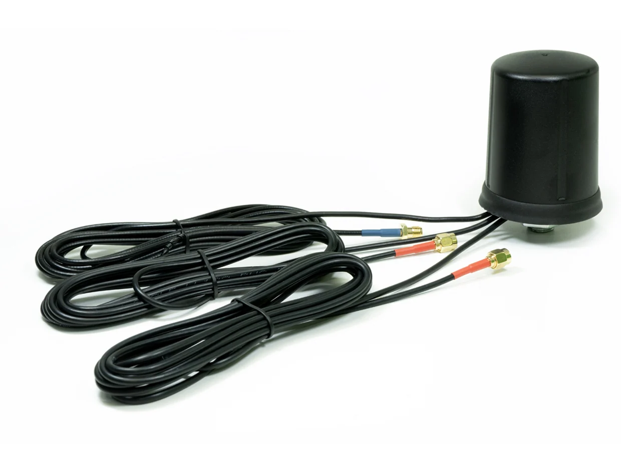 Combined 4G LTE (Main & Diversity) / GPS Antenna — Comunicação Remota e Displays da linha DSE GENSET