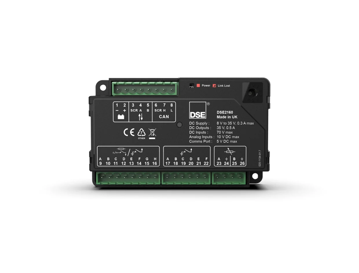 DSE2160 (DSEM-Series) — Acessórios DSEControl da linha DSE CONTROL