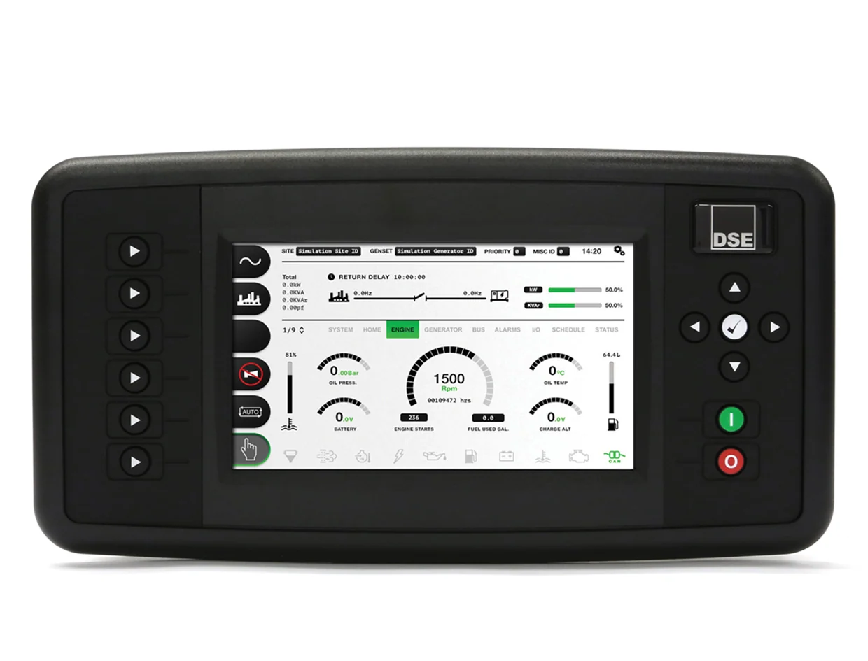 DSE8003 MKII — Comunicação Remota e Displays da linha DSE GENSET