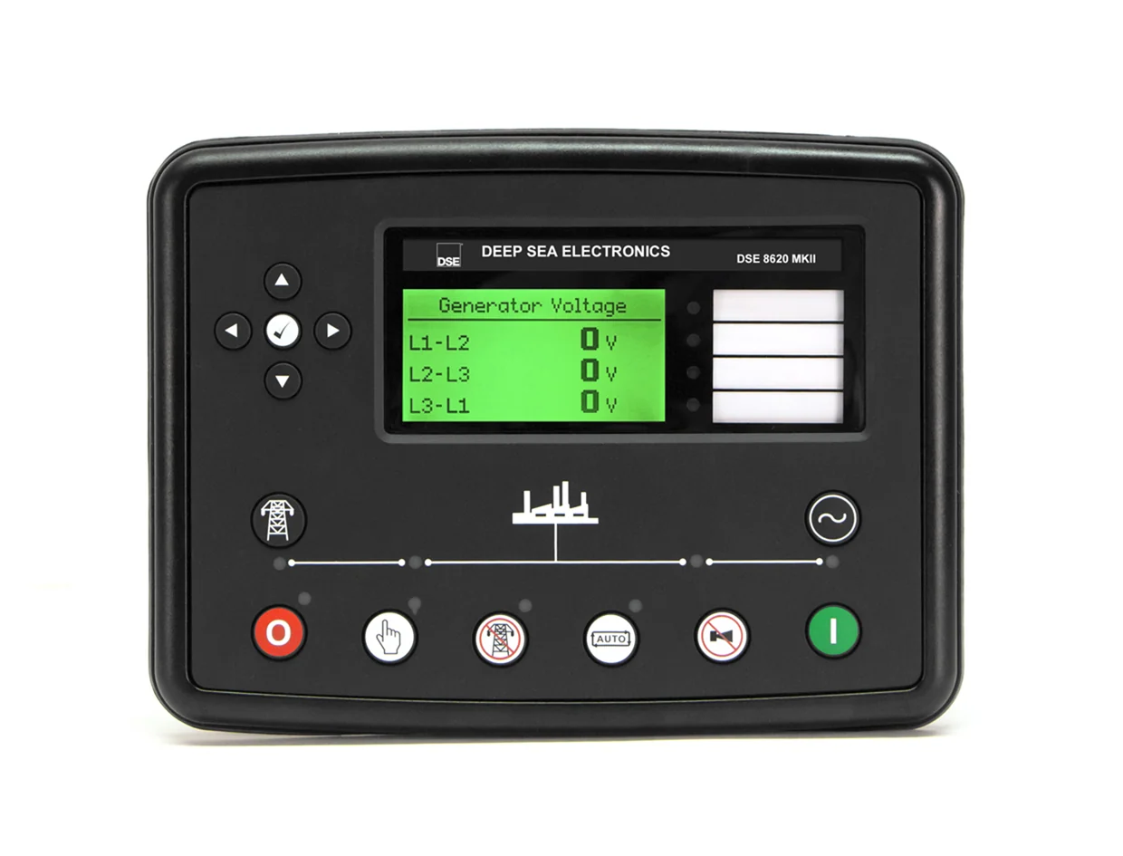 DSE8620 MKII — Divisão de Carga e Sincronismo da linha DSE GENSET
