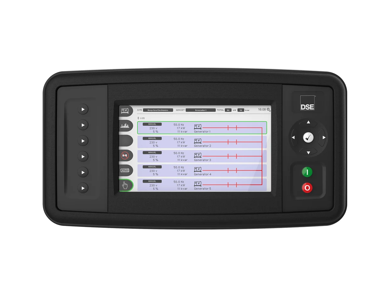 DSEG8007 — Controladores Avançados de Paralelismo da linha DSE GENSET