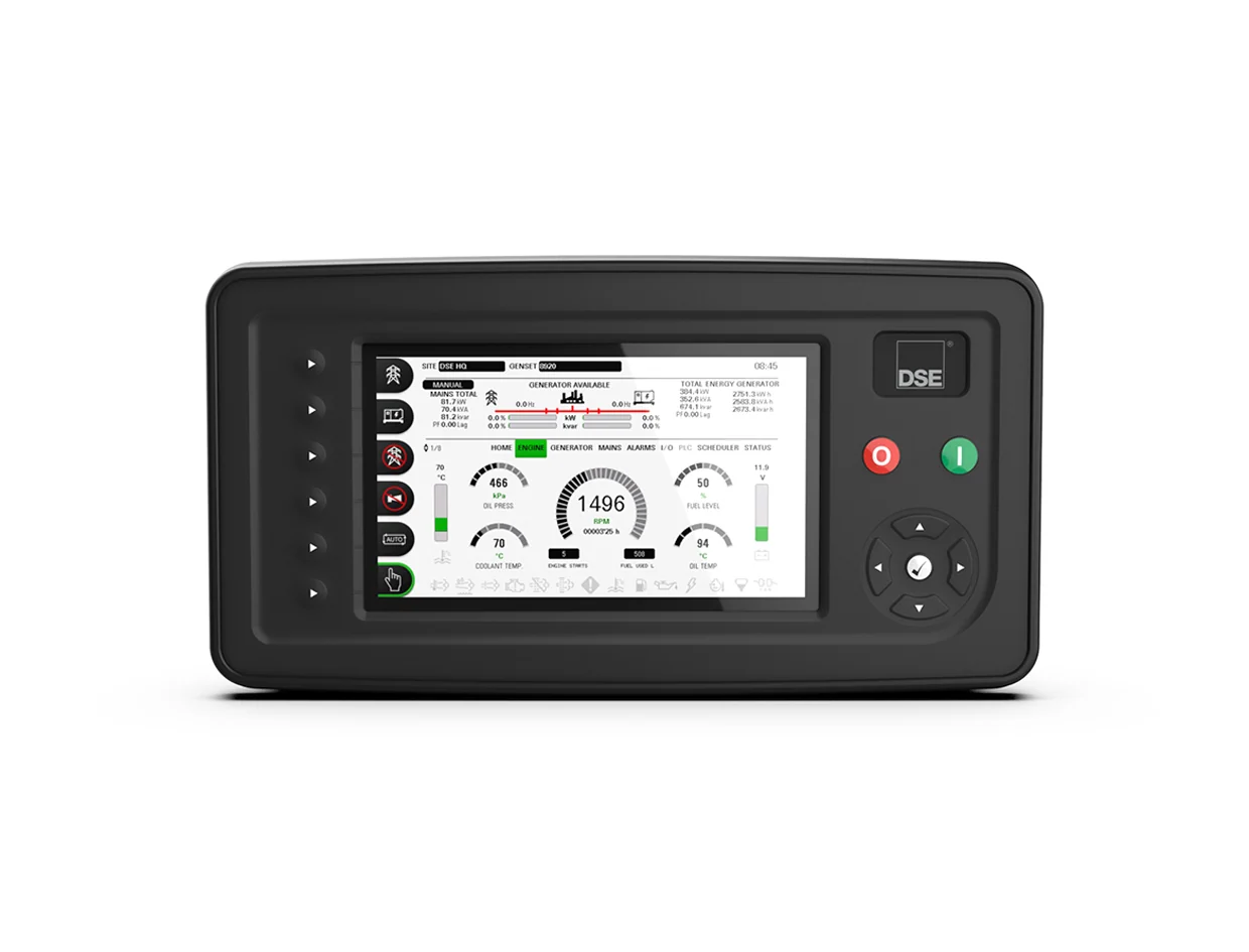 DSEG8900 — Controladores Avançados de Paralelismo da linha DSE GENSET