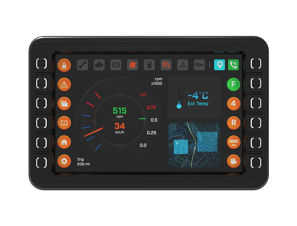 DSEM810 (Keyed) — Sistemas para Veículos e Máquinas (Série M) da linha DSE CONTROL