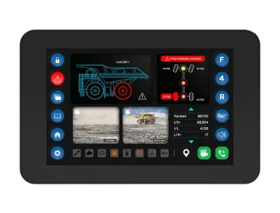 Vista frontal do DSEM810 Non Keyed