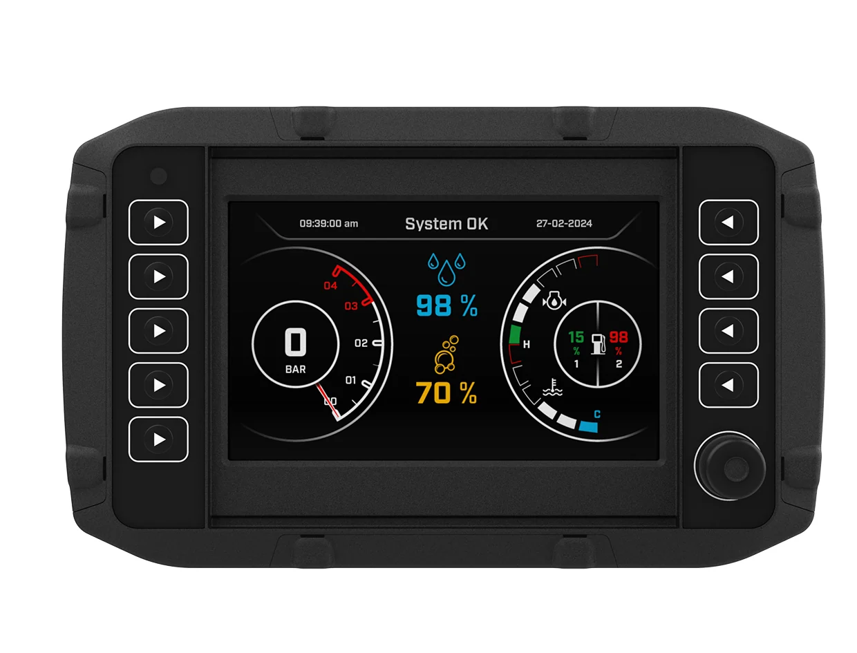DSEM870 — Sistemas para Veículos e Máquinas (Série M) da linha DSE CONTROL