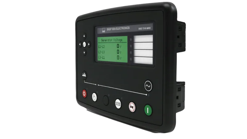 DSE7310 MKII — Controladores de Partida Manual e Automática da linha DSE GENSET